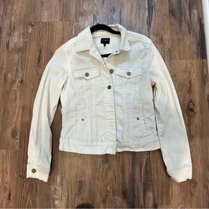 Liverpool Jeans Company white denim jacket